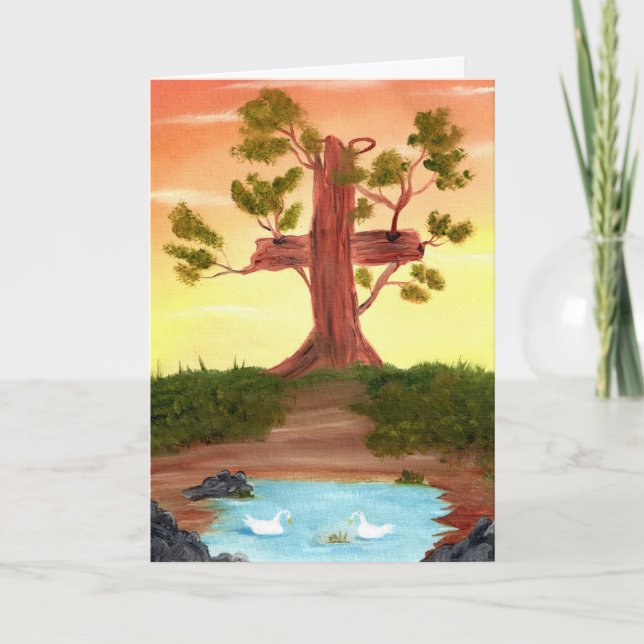 Baum Karte (Vorderseite)