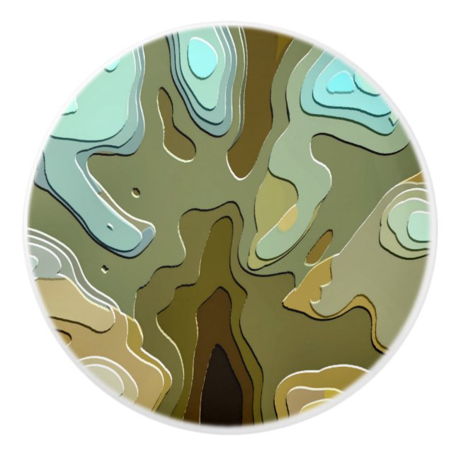 BAUM KERAMIKKNAUF (Vorderseite)