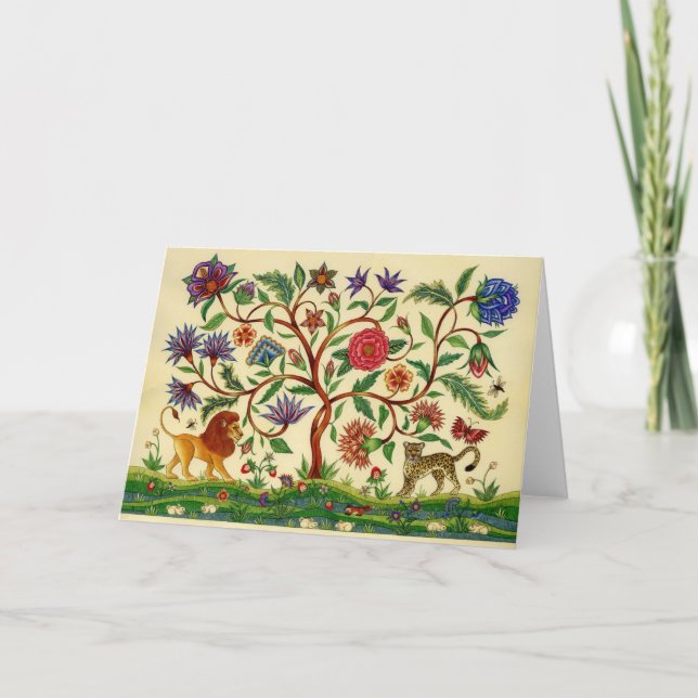 Baum Leben ~ leerer Karten (Vorderseite)