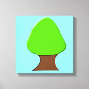 Baum-Leinwanddruck Leinwanddruck