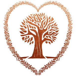 Baum Liebe Freundlichkeit Ermutigung Grußkarte Karte
