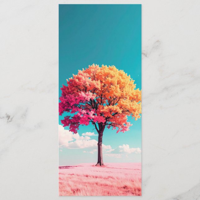 Baum Menükarte (Vorderseite)