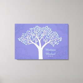 BAUM MIT STARS Jüdischer Hochzeitsplatz Leinwanddruck