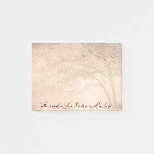 Baum mit Vögeln Post-it Klebezettel