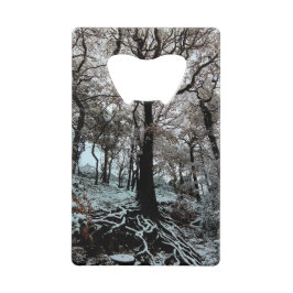 Baum mit Wurzeln Geldbeutel Flaschenöffner