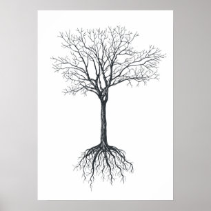 Baum ohne Blätter Poster
