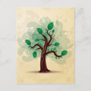 Baum Postkarte