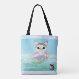 Baum Purrmaids mit einer Kalikokatze Tasche