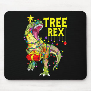 Baum Rex! Lustiger Weihnachts-Paläontologe  Mousepad
