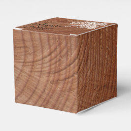Baum Rings Rustic Country Wedding Gevor Box Geschenkschachtel