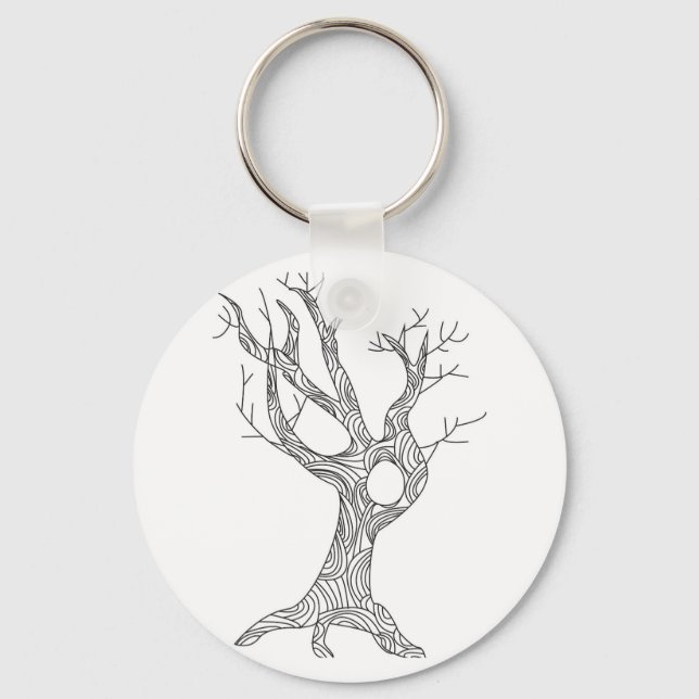 Baum Schlüsselanhänger (Vorderseite)