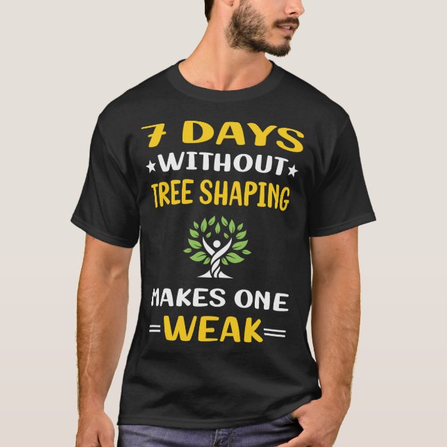 Baum Shaping Arborsculpture Topiary Pooktre T-Shirt (Vorderseite)