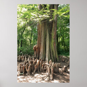 Baum und Wurzeln Poster