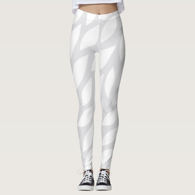 Baum verlassen leggings (Vorderseite)