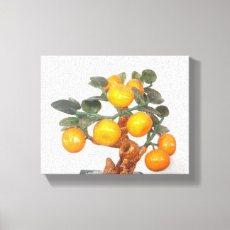 Baum voller Früchte - Großer Feng Shui - Bild Leinwanddruck