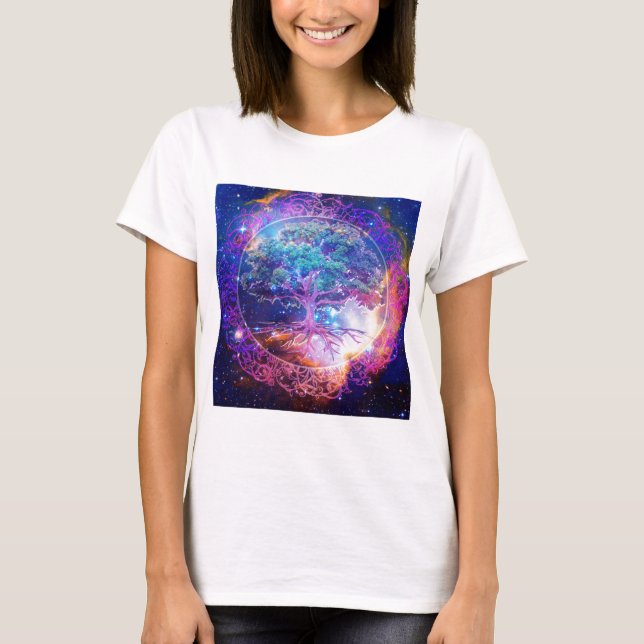 Baum von LebenWellness T-Shirt (Vorderseite)