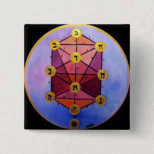 Baum von Sefirot Button