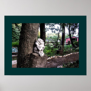 Baum-Wasserspeier Poster