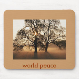 Baum, Weltfrieden Mousepad