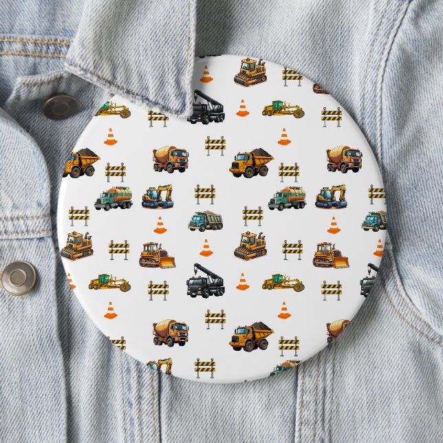 Baumaschinen Button (Beispiel)