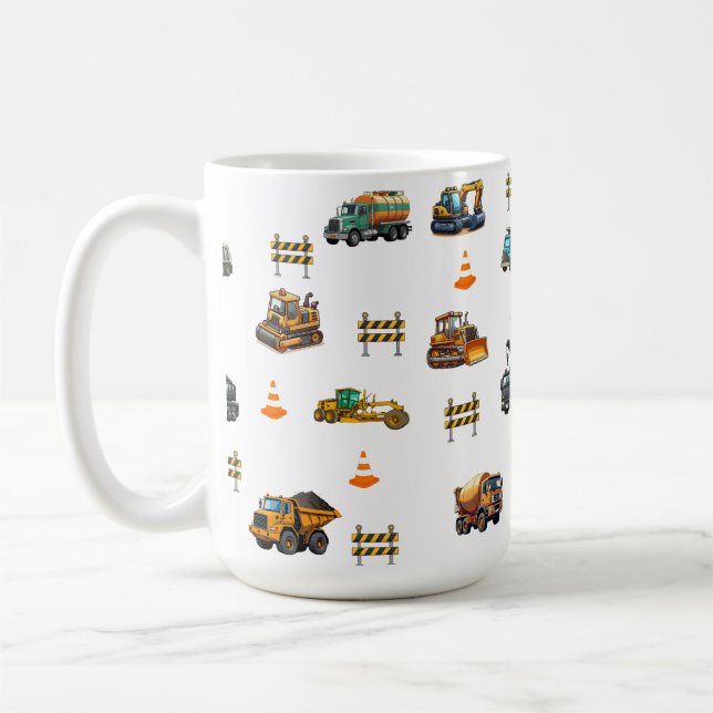 Baumaschinen  kaffeetasse (Links)