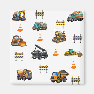Baumaschinen Magnet