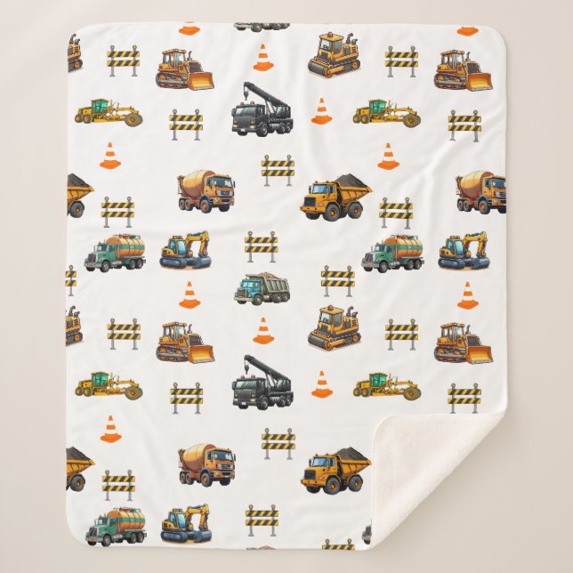 Baumaschinen Sherpadecke (Vorderseite)