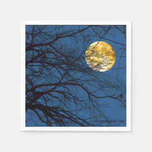 Baumast-Vollmond Serviette