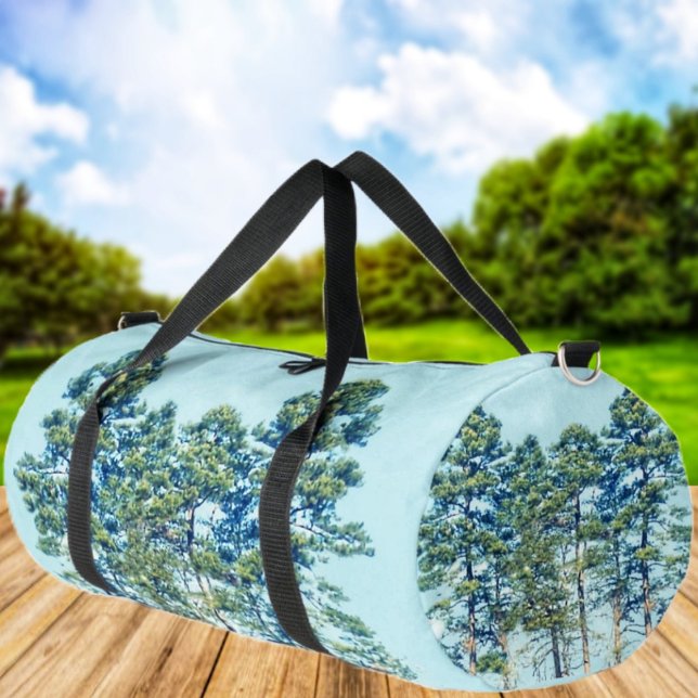 Baumbestand Duffle Bag (This unusual design on this duffle bag, makes it easy to spot your bag in your travels!)