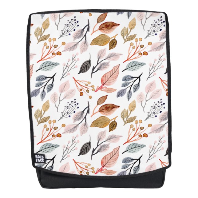 Baumblätter Rucksack (Vorderseite)