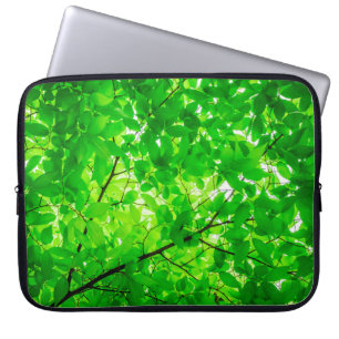 Baumblattgeflecht Laptopschutzhülle