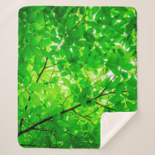 Baumblattmuster Sherpadecke