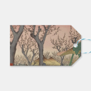 Baumblüten Pflaumengarten Japanisch Geschenkanhänger