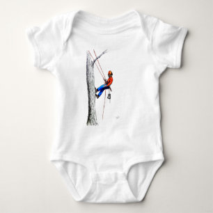 Baumchirurg Arborist Baby Strampler