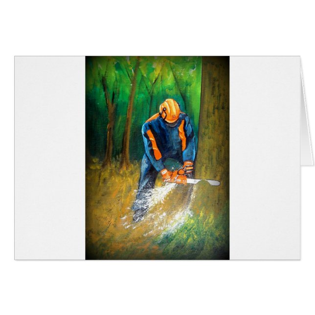 Baumchirurg Arborist Forester (Vorderseite (Horizontal))