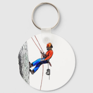 Baumchirurg Arborist Schlüsselanhänger