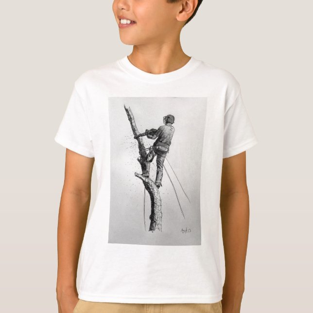 Baumchirurg Arborist T-Shirt (Vorderseite)