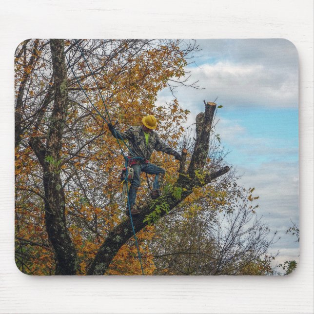 Baumchirurg Mousepad (Vorne)