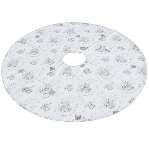 Baumdecke Fleece Weihnachtsbaumdecke