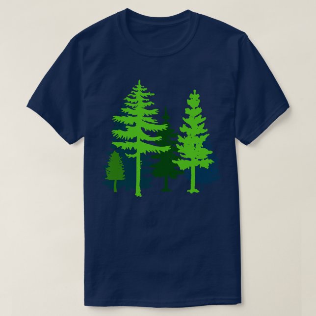 Bäume 3 T-Shirt (Design vorne)