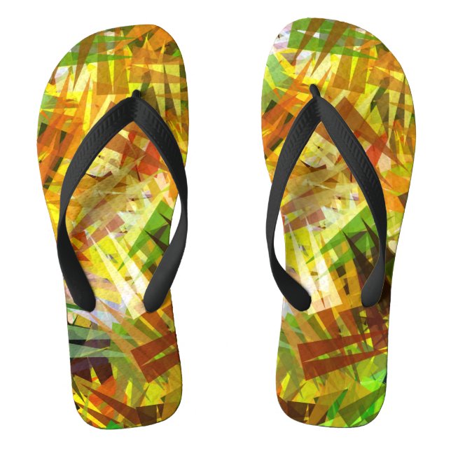 BÄUME ABSTRAKT FLIP FLOPS (Fußbett)