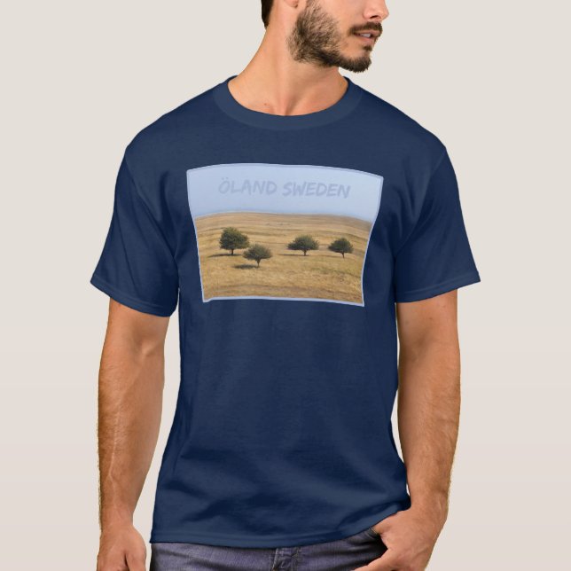 Bäume an der Savannah, Öland, Schweden T-Shirt (Vorderseite)