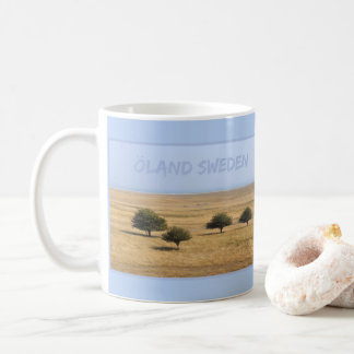 Bäume an der Savannah, Öland, Schweden Tasse