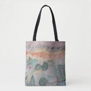 Bäume auf der Bucht Tote Tasche