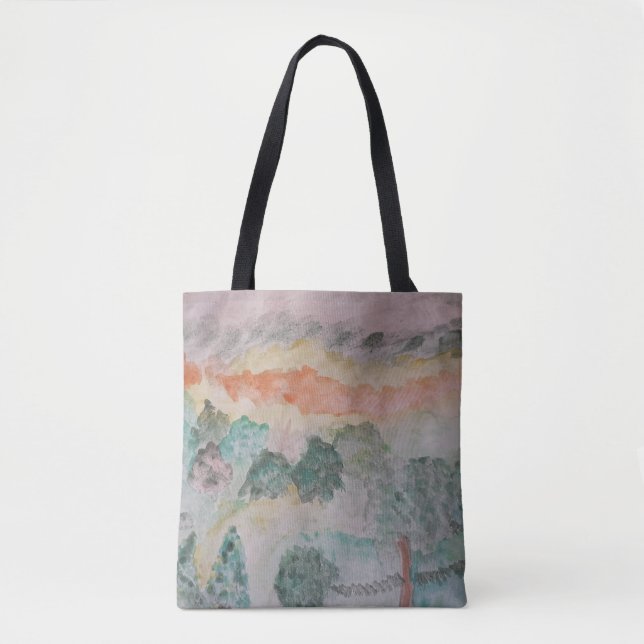 Bäume auf der Bucht Tote Tasche (Vorderseite)