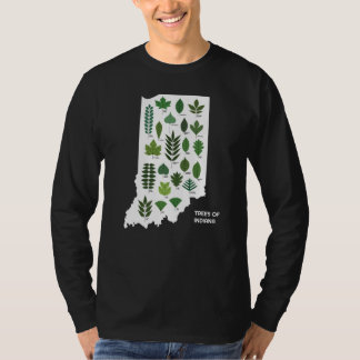 Bäume aus dem langgestreckten Shirt der Indiana Me