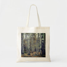 Bäume Birch Forrest Herbst Foto Tasche Haushalt