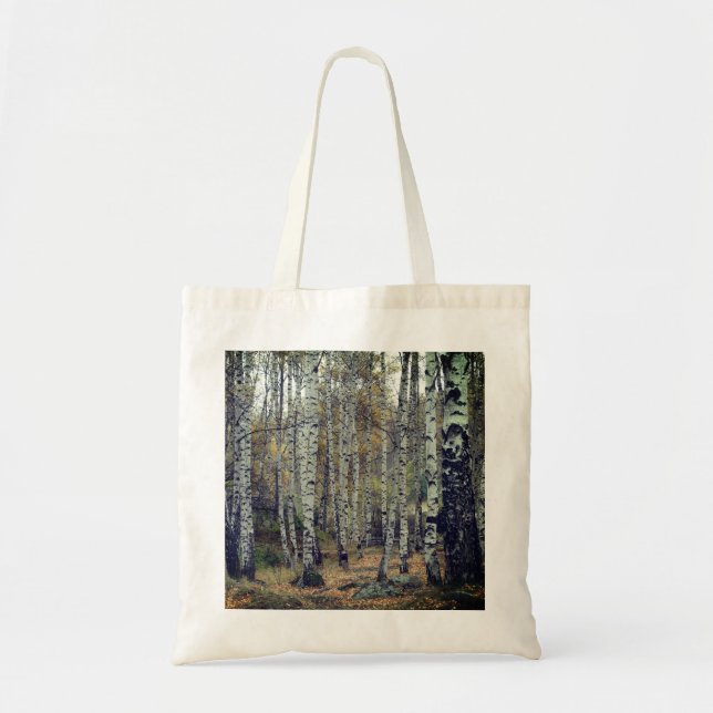 Bäume Birch Forrest Herbst Foto Tasche Haushalt (Vorne)