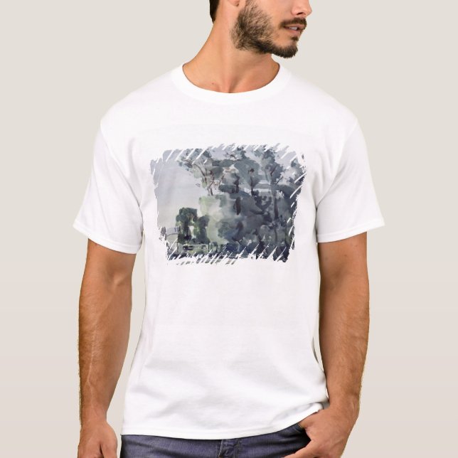 Bäume - Dämmerung T-Shirt (Vorderseite)