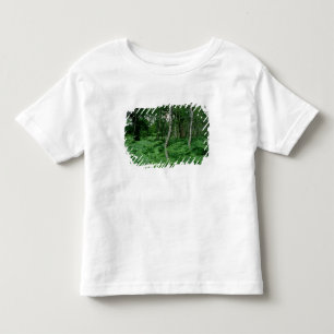 Bäume der silbernen Birke und Farne, Sherwood Kleinkind T-shirt